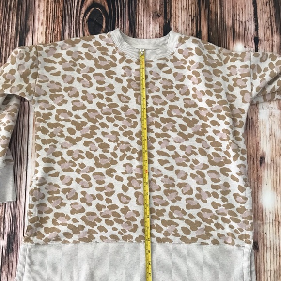 AERIE LEOPARD PRINT SWEATSHIRT - Picture 3 of 11